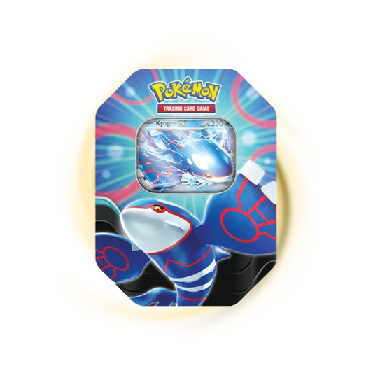 Scarlet and Violet Azure Legends Tin - Kyogre ex