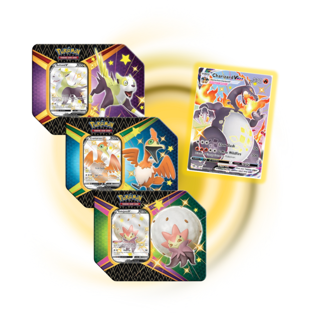 Sword & Shield Shining Fates Tins