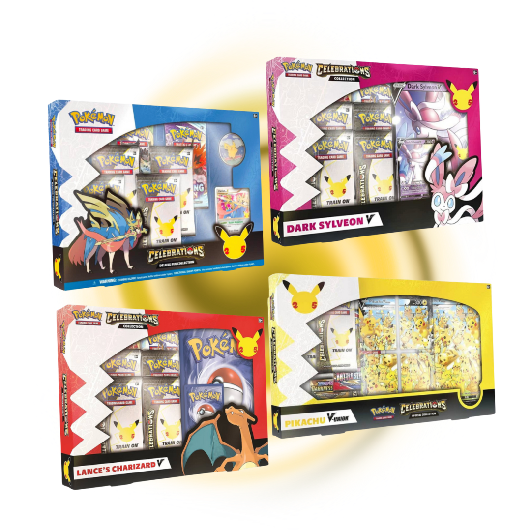 Celebrations Collection Boxes – 25th Anniversary Series (Multiple Variants)