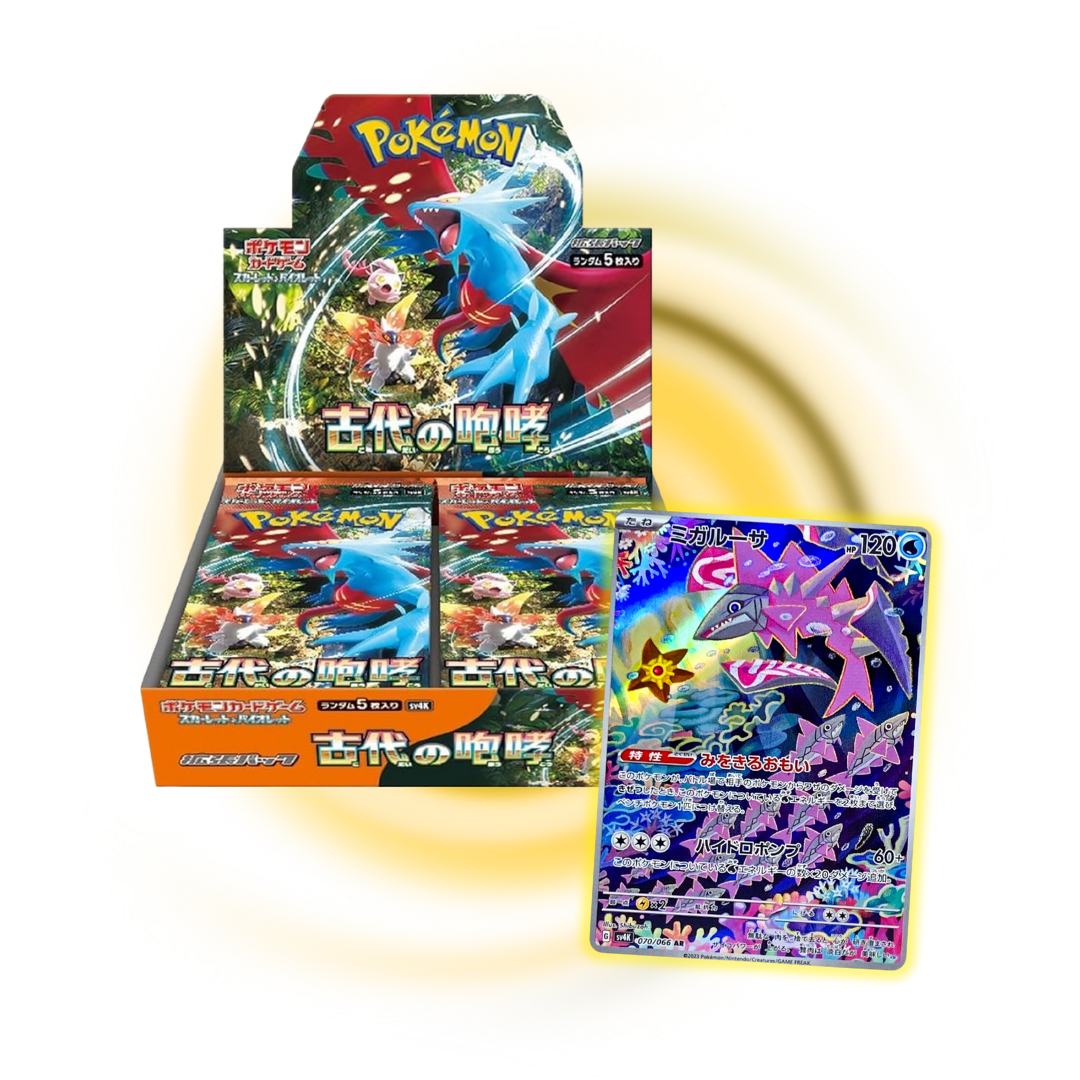 Japanese Pokemon: Scarlet & Violet Ancient Roar Booster Box