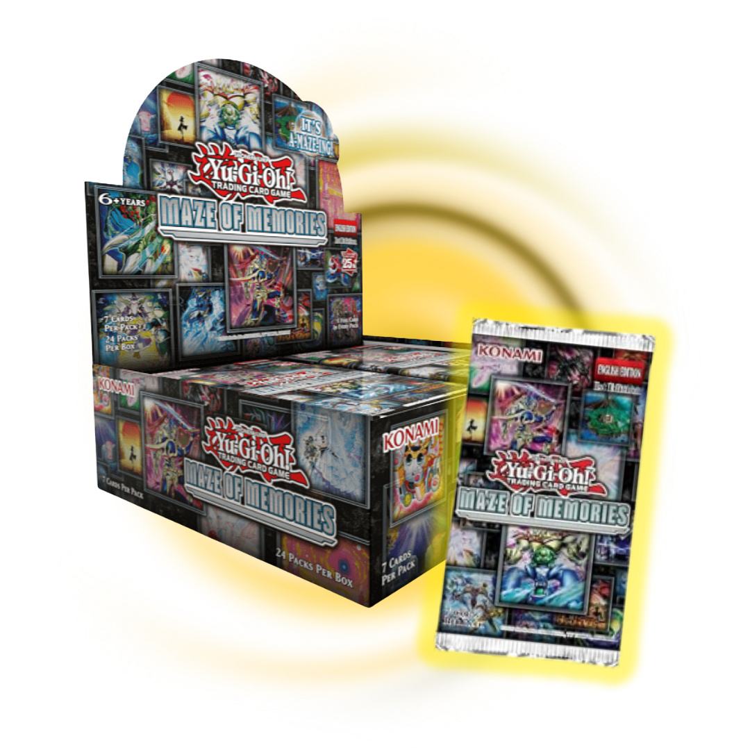 Yu-Gi-Oh! Maze of Memories Booster Box (24 Packs)