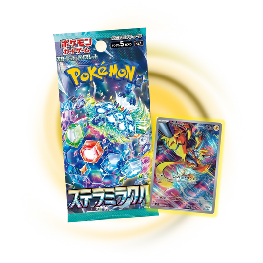 Japanese Pokemon: Scarlet & Violet Stellar Miracle Booster Pack