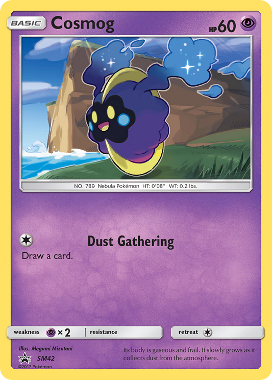 Cosmog SM42  - Holofoil SM Promos - Promo