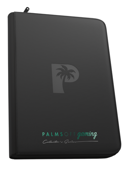 Palms Off Gaming Collector's Series Top Loader Zip Binder - 9 Pocket