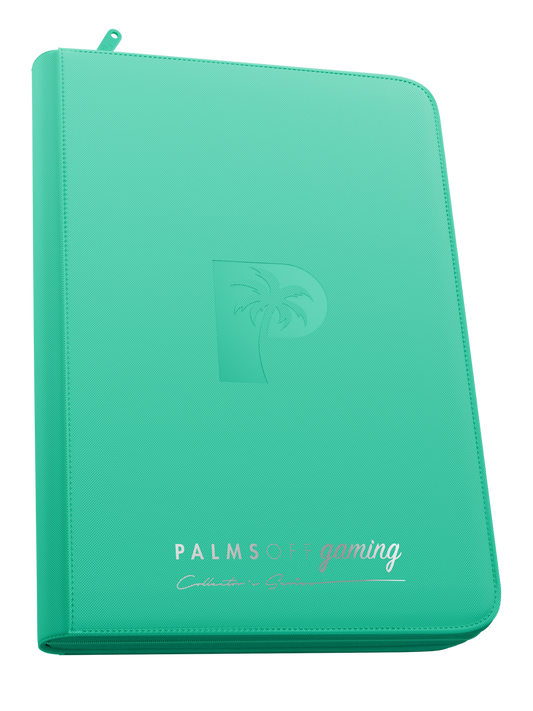 Palms Off Gaming Collector's Series Top Loader Zip Binder - 9 Pocket
