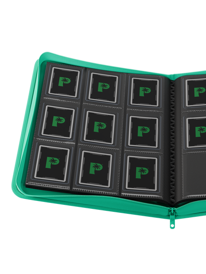 Palms Off Gaming Collector's Series Top Loader Zip Binder - 9 Pocket