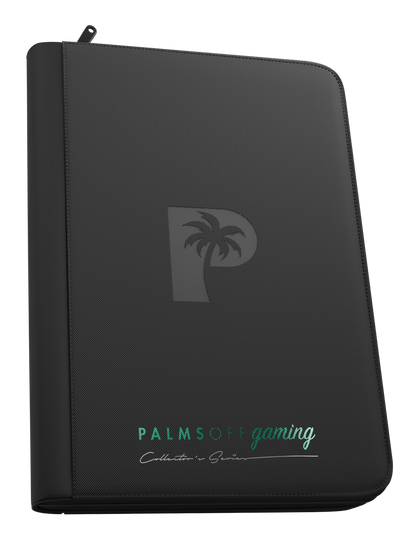 Palms Off Gaming Collector's Series Zip Binder - 9 Pocket
