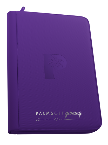 Palms Off Gaming Collector's Series Zip Binder - 9 Pocket