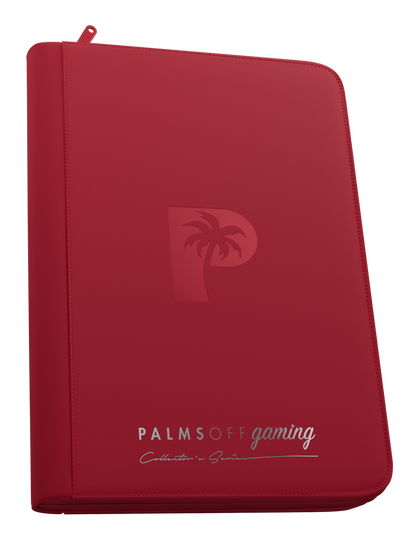 Palms Off Gaming Collector's Series Zip Binder - 9 Pocket
