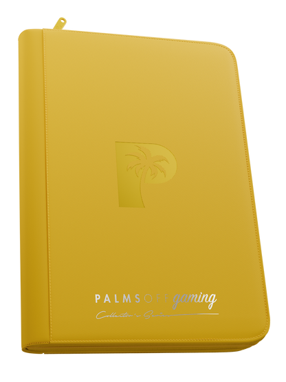 Palms Off Gaming Collector's Series Zip Binder - 9 Pocket