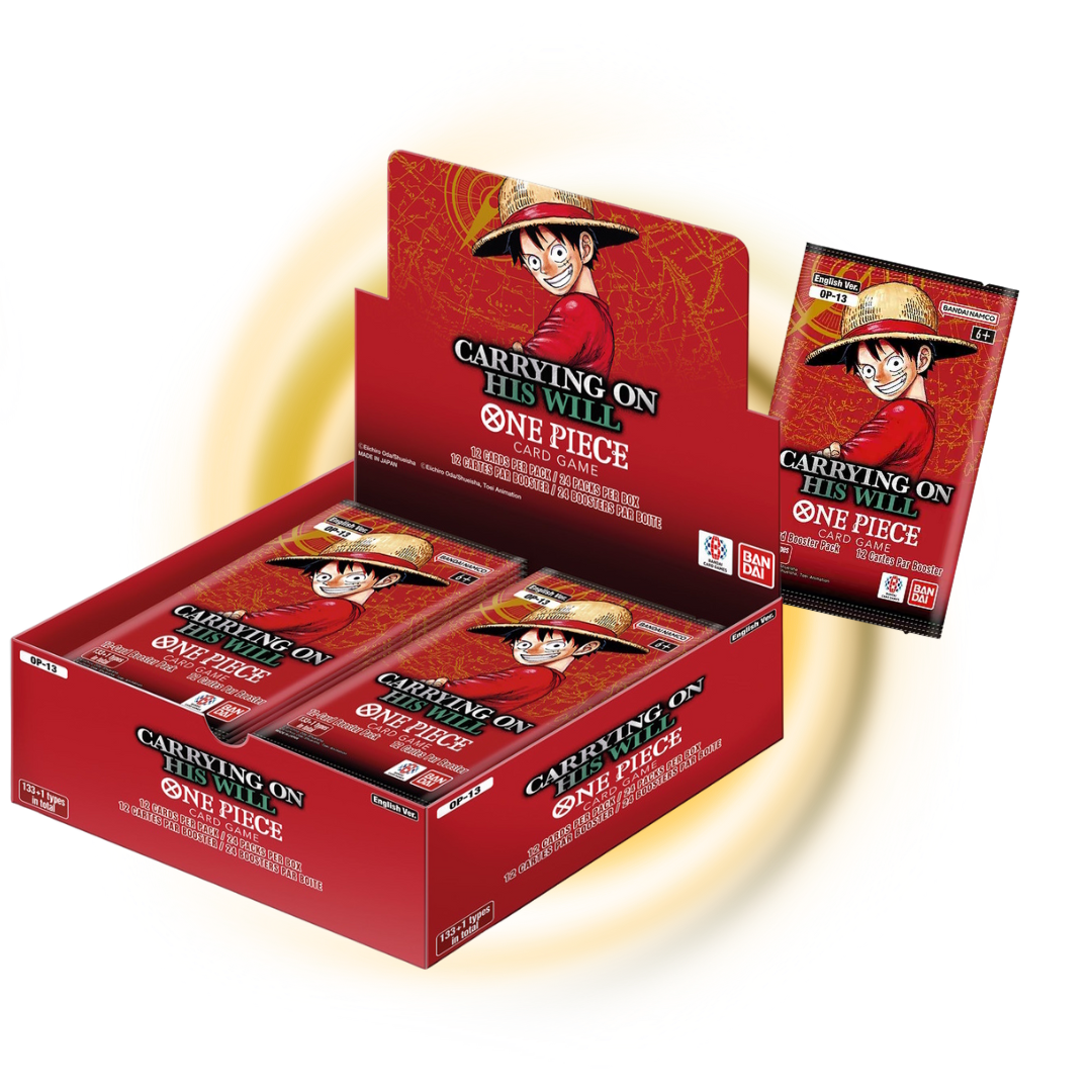 One Piece Card Game OP-13 English Booster Box Display - Carrying on His Will